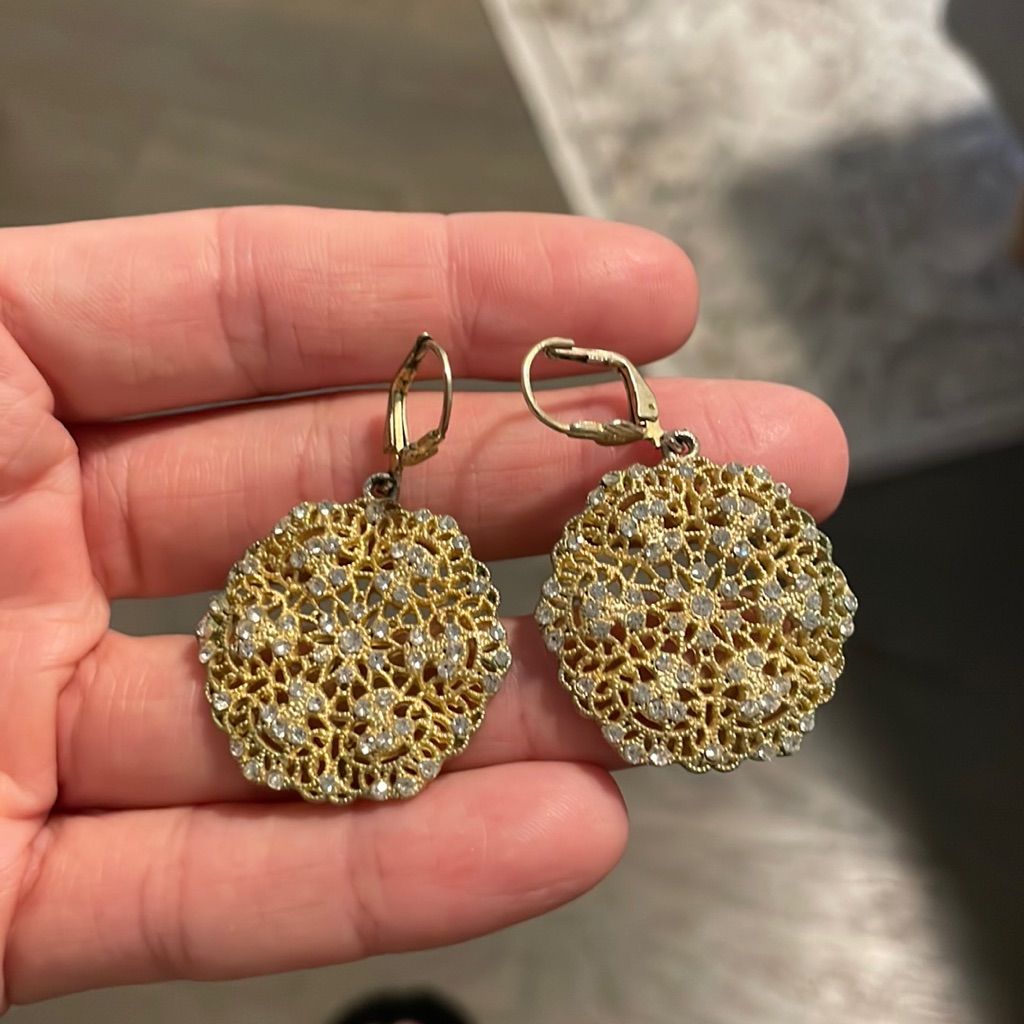 Gold Dangle Earrings